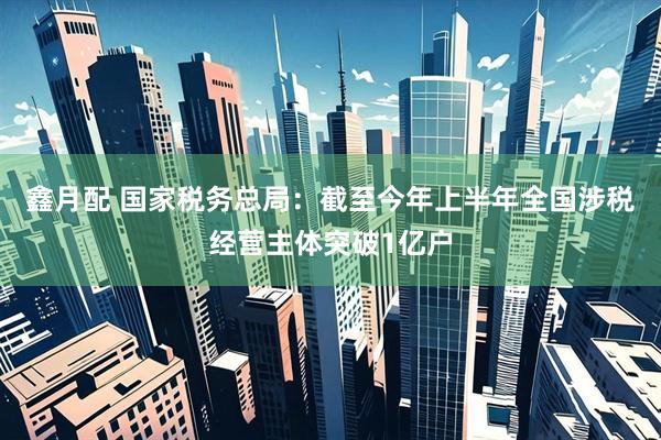 鑫月配 国家税务总局：截至今年上半年全国涉税经营主体突破1亿户